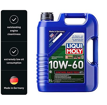 Synthoil Race Tech GT1 10W-60 - 5L